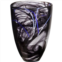 Kosta Boda contrast vase (black)