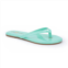 Yosi Samra rivington flip flop in mint patent