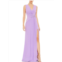 Ieena for Mac Duggal plus womens faux wrap maxi evening dress