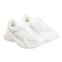 Armani white leather trainers