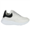 Alexander McQueen mens ivory / / leather platform sneakers