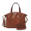 Fossil womens skylar leather satchel