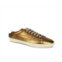 Saint Laurent mens metallic leather sl06 sneakers