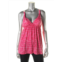 Pink Rose juniors womens padded bust babydoll tank top