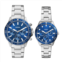 Fossil mens his and hers multifunction stainless steel watch