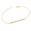 Ariana Rabbani diamond bar bracelet (long) yellow gold