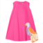 Il Gufo bright pink toucan dress