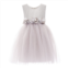 Tulleen gray montagne rose dress