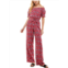 Kingston Grey juniors womens floral off-the-shoulder jumpsuit