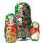 G. DeBrekht designocracy family tree oversized 3-piece russian matryoshka nested doll