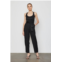 Bailey/44 henley jumpsuit in black