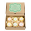 Freida and Joe inner calm & conviction fragrances bath bomb gift collection in white box