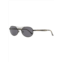 Donna Karan womens oval sunglasses do300s 001 black/gray havana 51mm