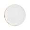 D&V salt serena coupe plate, 8.25-inch, set of 4, white