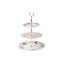 Royal Albert new country roses white 3 tier cake stand 11.5in