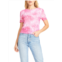 BB Dakota by Steve Madden womens tie-dye crewneck pullover top