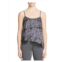 Likely charlton womens printed asymmetrical tank top