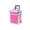 TZ Case ab-331t pa compact wheeled beauty case, pink alligator