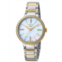 Ferre Milano womens light blue mop dial stainless steel watch