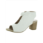 Good Choice kimora womens faux leather bow peep-toe heels