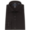 Guide London stitch detail classic buttondown shirt in black