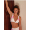 Martha Rey suzette bikini top in purist pink