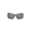 Frankie Morello elegant shield sunglasses with mirror womens lens