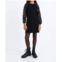 Mini Molly girl sequin dress in black