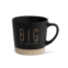 DEMDACO big ol cup o joe mega mug in black