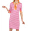 GRETCHEN SCOTT split neck dress - the hinckley in pink