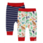 Lilly + Sid lilly and sid 2pk animal stripe legging