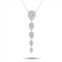 Non Branded lb exclusive 14k white gold 0.75ct diamond necklace nk01583-w