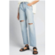 Moussy teaneck straight jean in blue 111