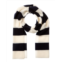 Scott & Scott London tonal stripe cashmere scarf