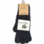 C.C BEANIE womens solid cable knit gloves in navy