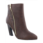 Bellini cirque womens pointed toe zip-up ankle boots