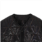 Vlone quilted jacket - black
