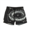 MSFTS Rep snow print swim short - black/white