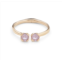 UNOde50 womens aura bracelet in gold/pink