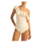 Shoshanna womens knit polyester one-piece swimsuit