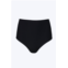 Aniela Parys mar high-waisted ribbed bikini bottom in black