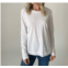 SIX/FIFTY avery long sleeve top in white