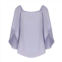 Anna Cate frances 3/4 sleeve top in lilac