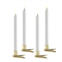 RAZ Imports 6.5 pencil candle with clip in white