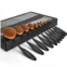 VYSN 10-pcs oval-shaped makeup brush set
