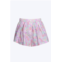 For Love & Lemons kennedy floral-print cotton-poplin shorts in pink multi