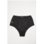Aniela Parys reishi high-waisted lace knickers panty in black