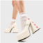 Lamoda love sick platform heels white/pink lmf-1709/wht womens