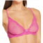 Timpa Lingerie alice lace plunge bra in orchid