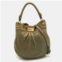 Marc by Marc Jacobs olive leather classic q hillier hobo